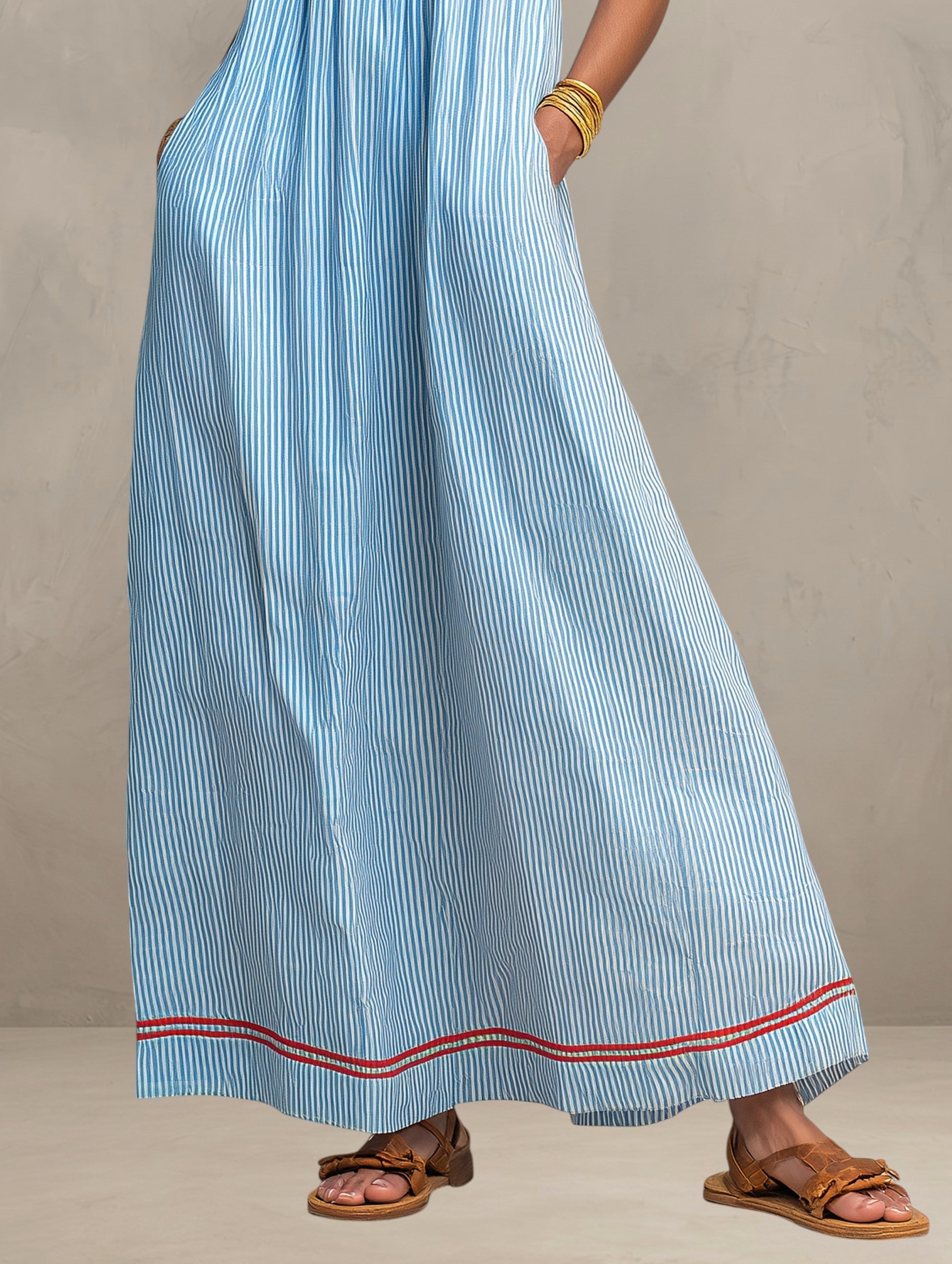 PAMELA | FLOWING SUMMER MAXI DRESS