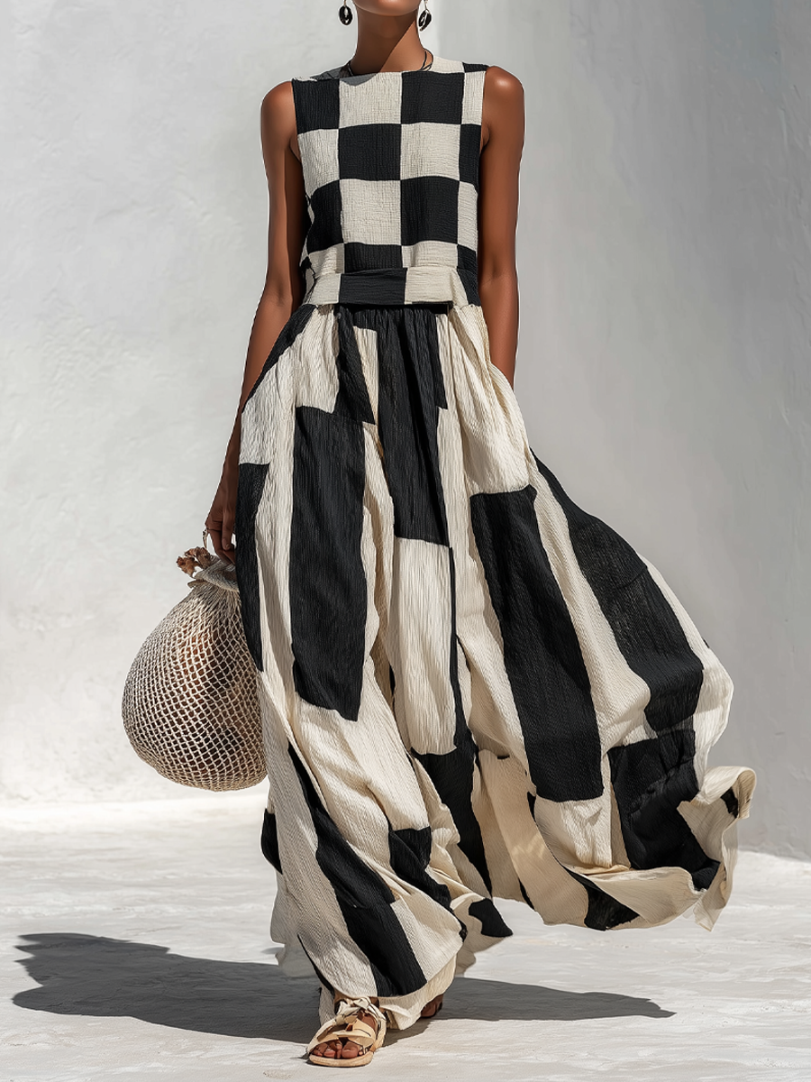 Ardenne™ | Sleeveless Maxi Dress