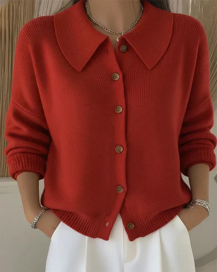 Vespera™ | Button Collar Cardigan