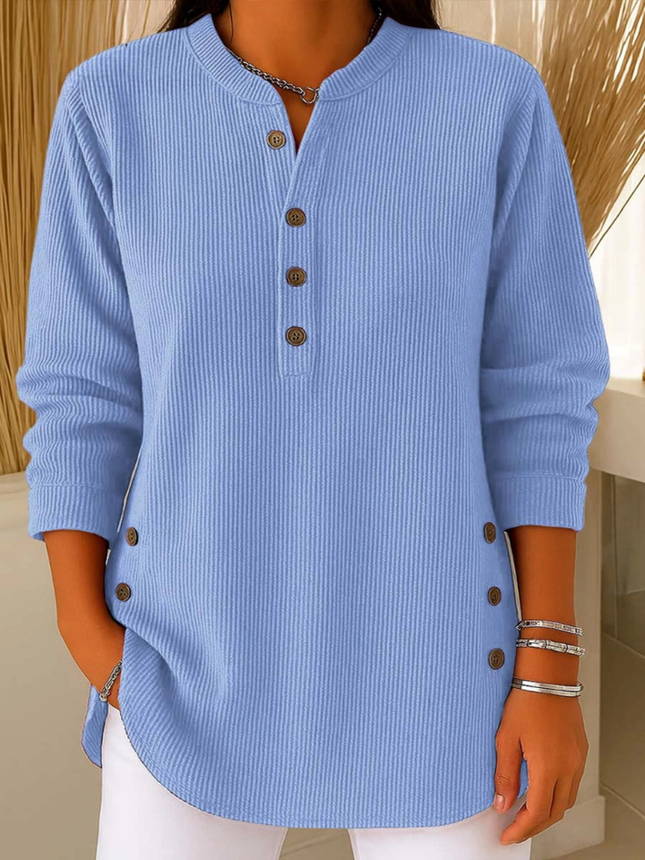 Neva™ | Button Henley Tunic