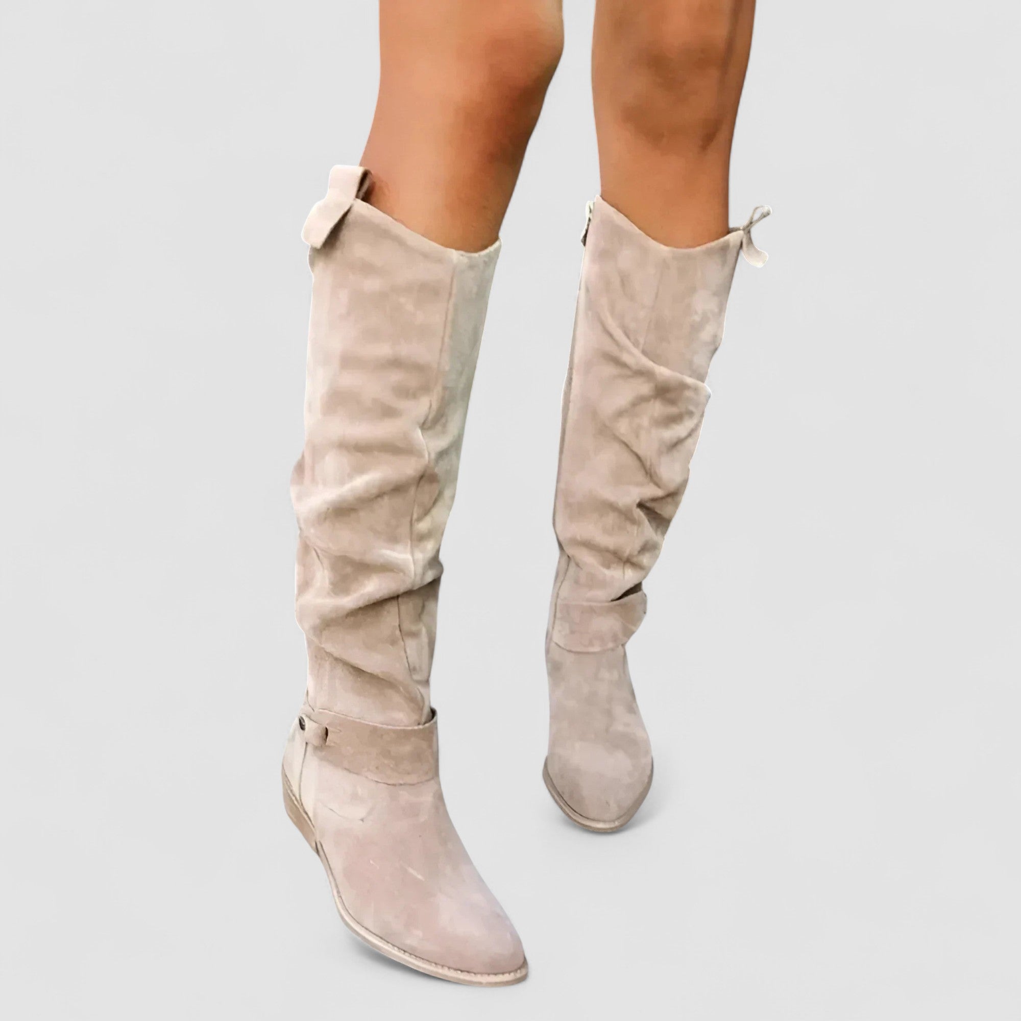 Davayne™ | Slouch Knee-High Riding Boots