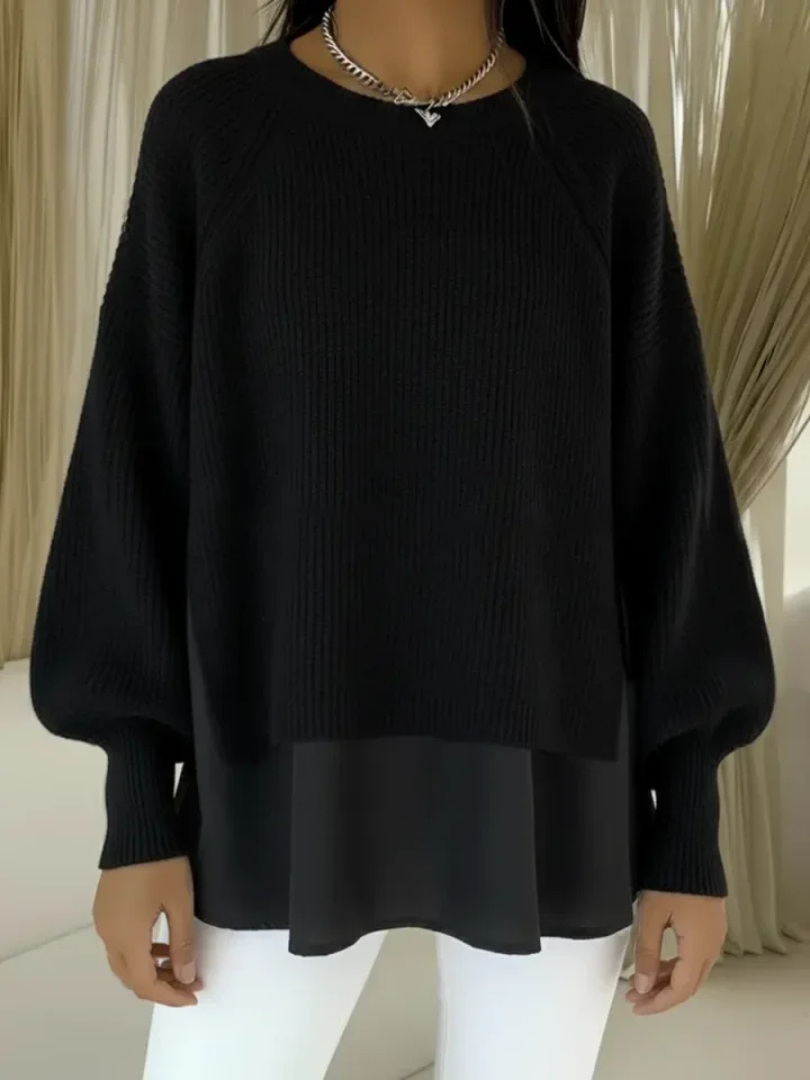 Berkley – Two-Piece Effect Knit Sweater