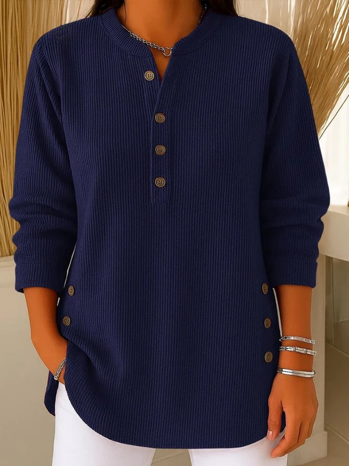 Neva™ | Button Henley Tunic