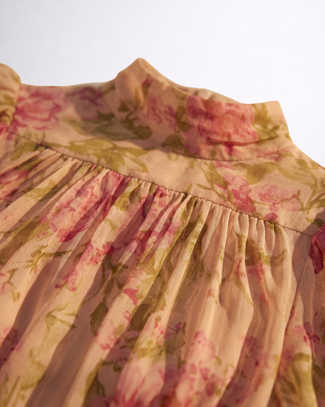 Rosario | Floral Chiffon Maxi Dress
