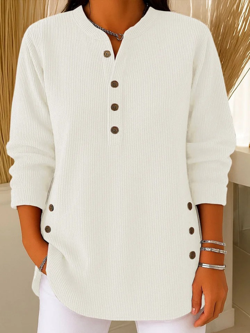 Kaia – Button Henley Tunic