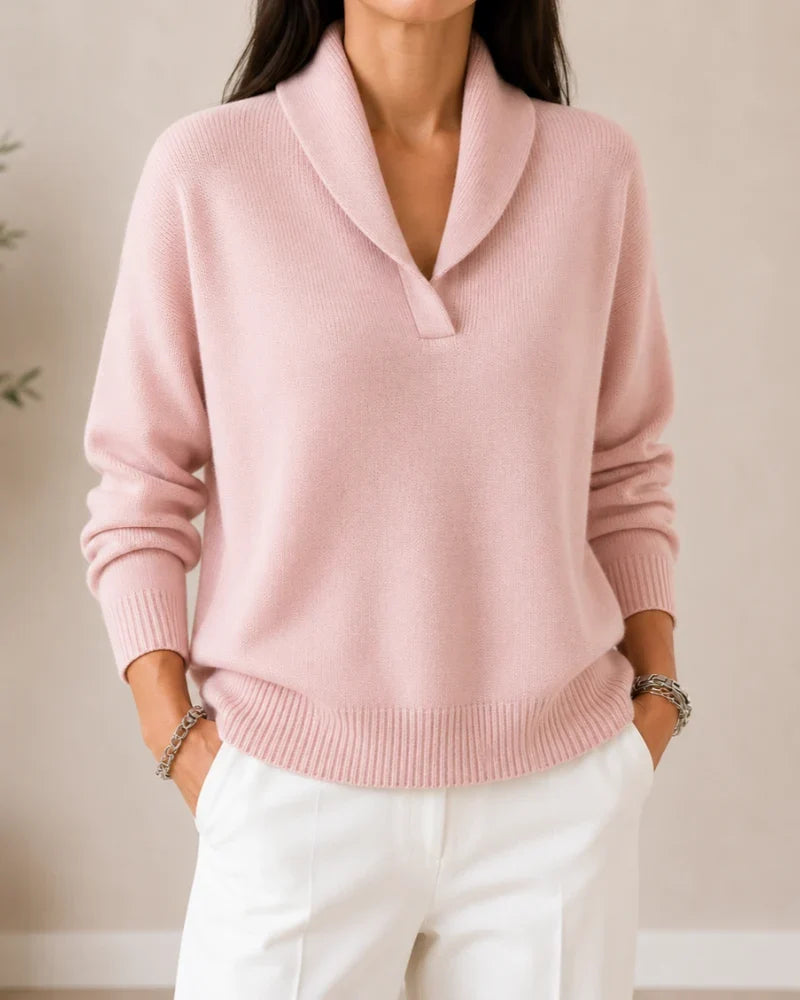 Soft V-Neck Jumper for Women