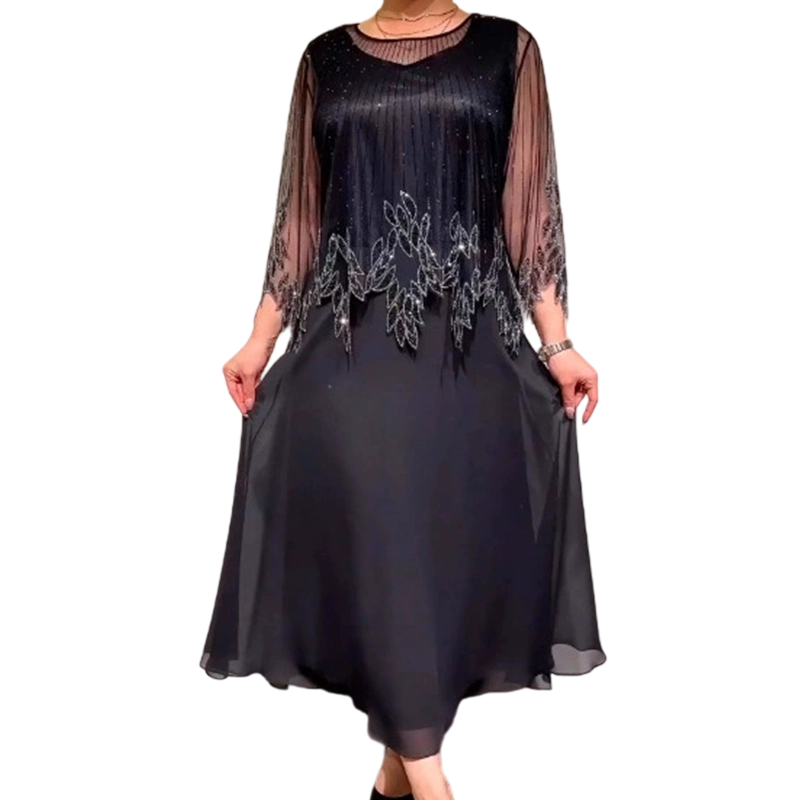 ELEGANT MIDI DRESS FOR WOMEN