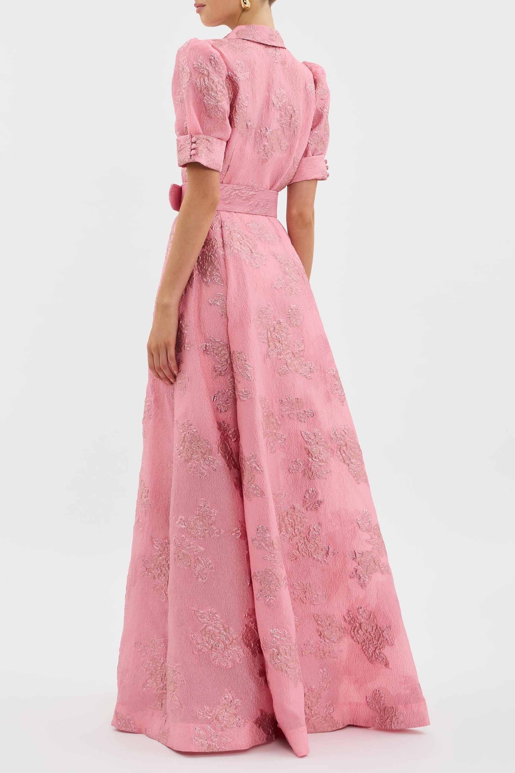 Aria | Short Balloon-Sleeve Dress