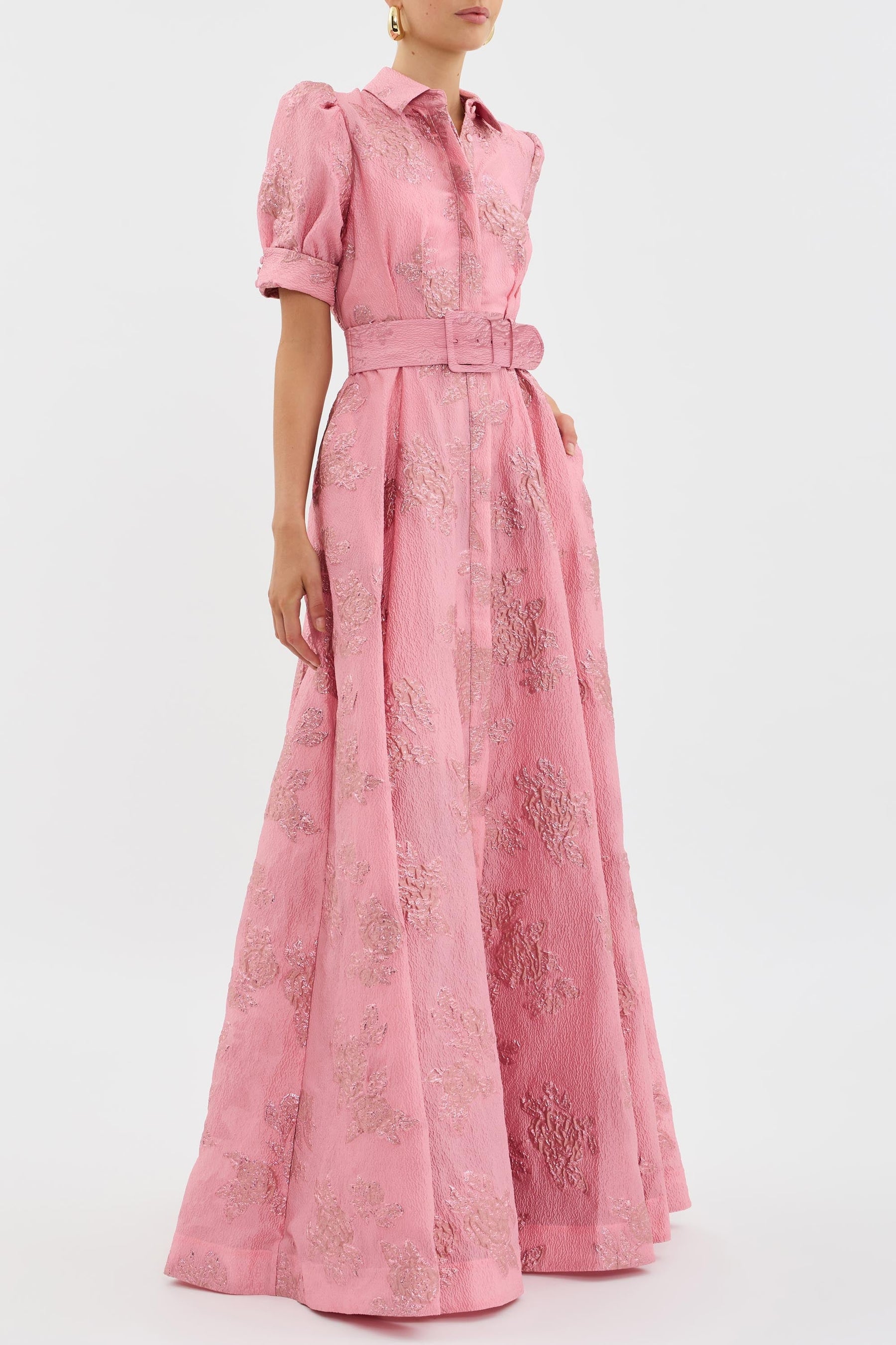 Aria | Short Balloon-Sleeve Dress