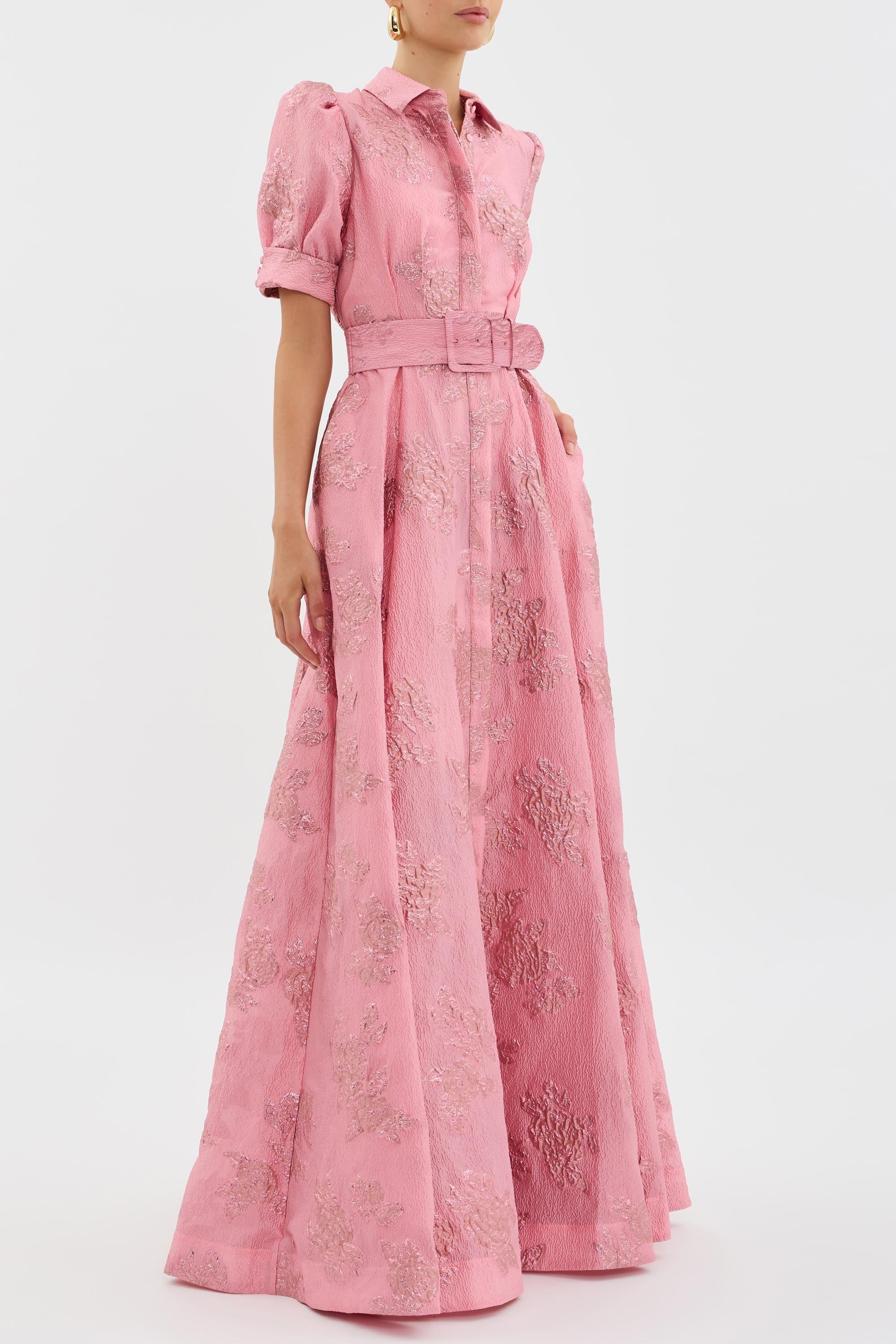 Aria | Short Balloon-Sleeve Dress