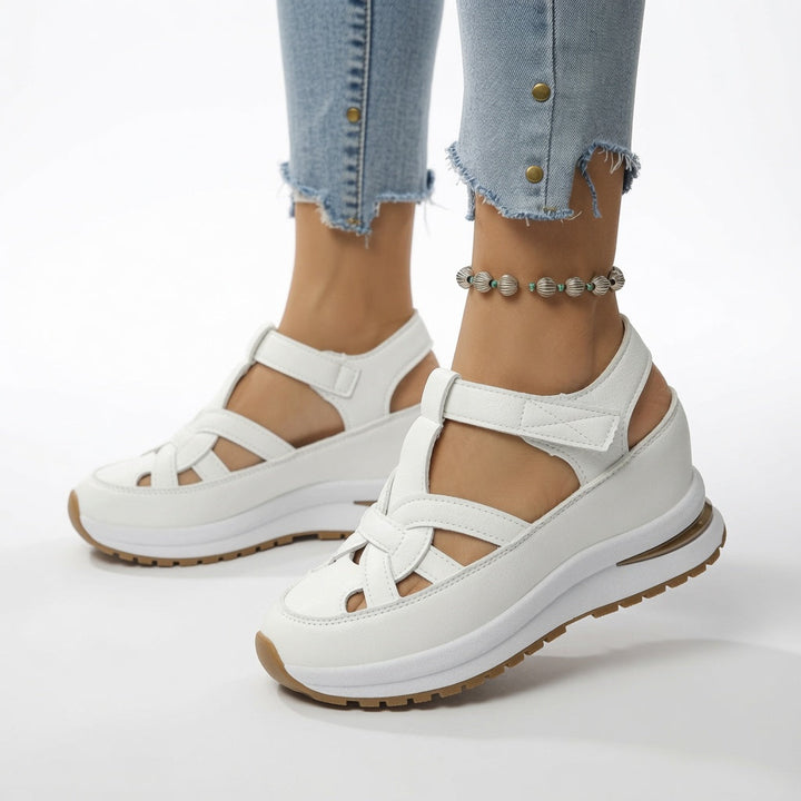 Aurélisse™ – Ergonomic Platform Sandals for Summer Comfort