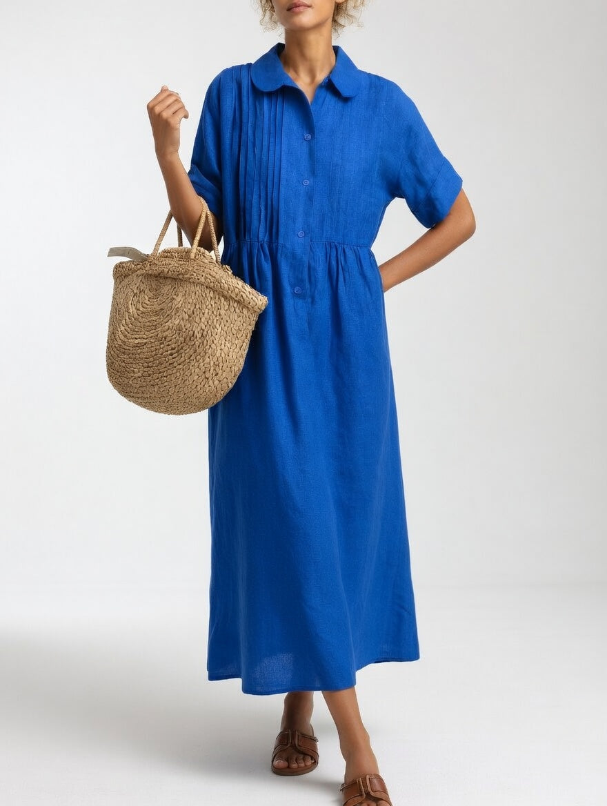 Lysandra | Effortless Summer Shirt Dress