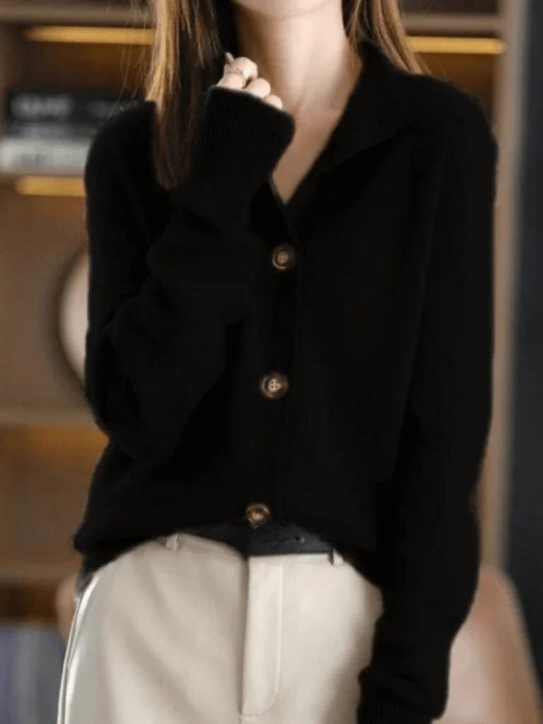 SOFIA BUTTON CARDIGAN