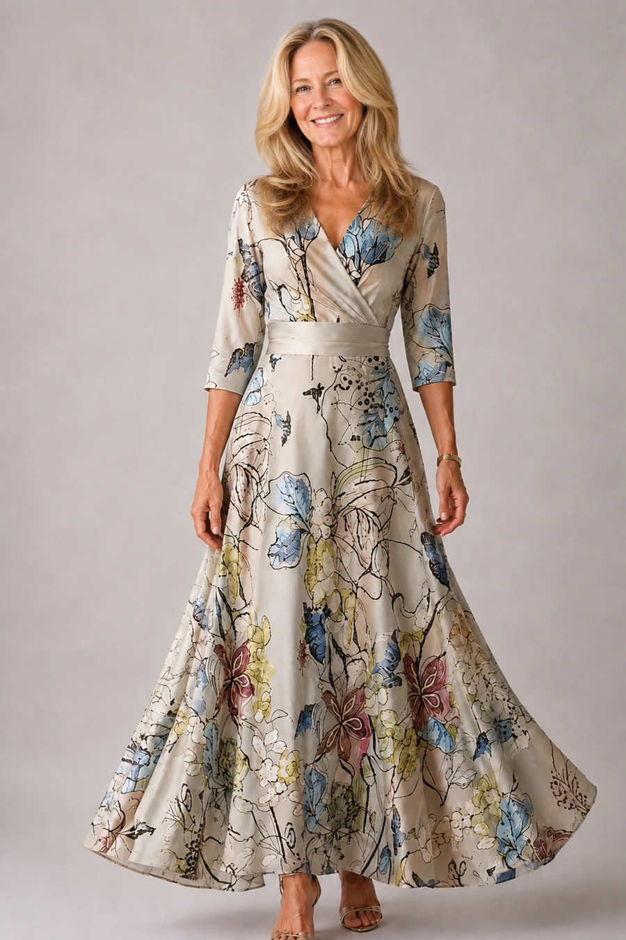 Ysa | Chic Dress with Floral Print