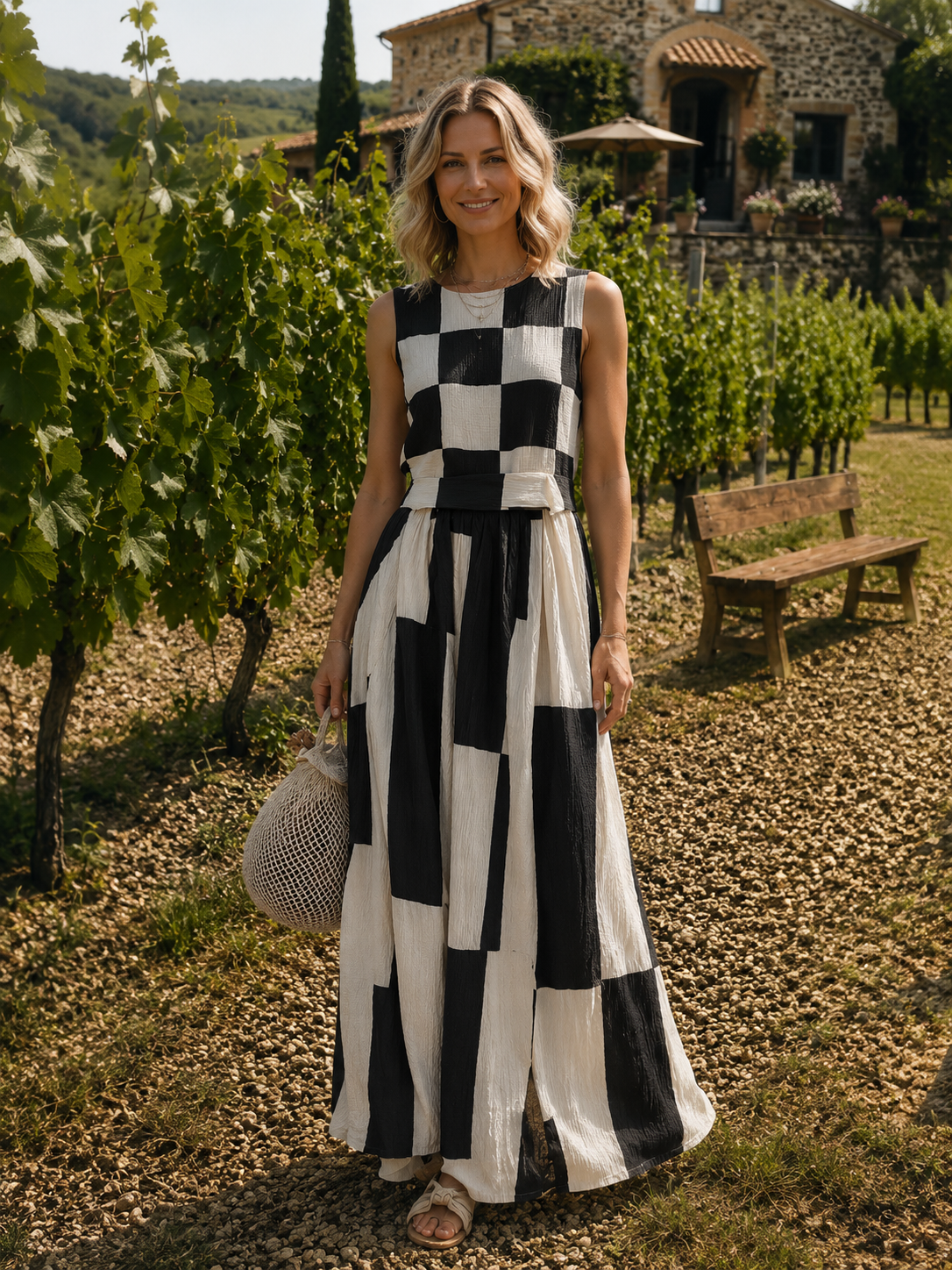 Ardenne™ | Sleeveless Maxi Dress