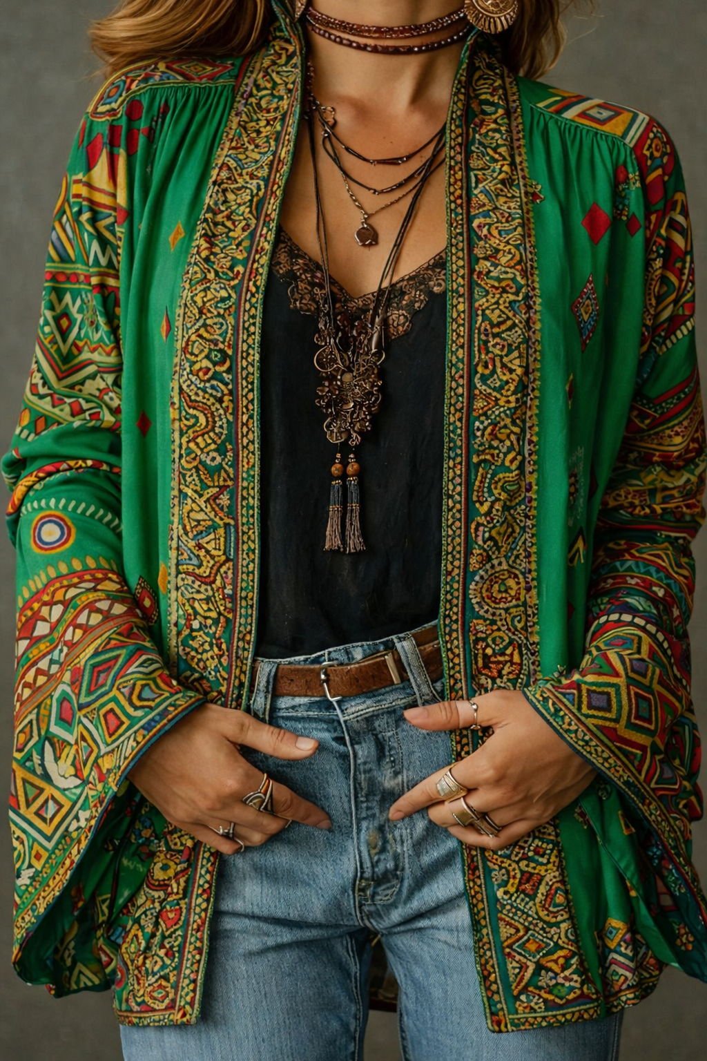 Noelle™ | Bohemian Kimono Jacket