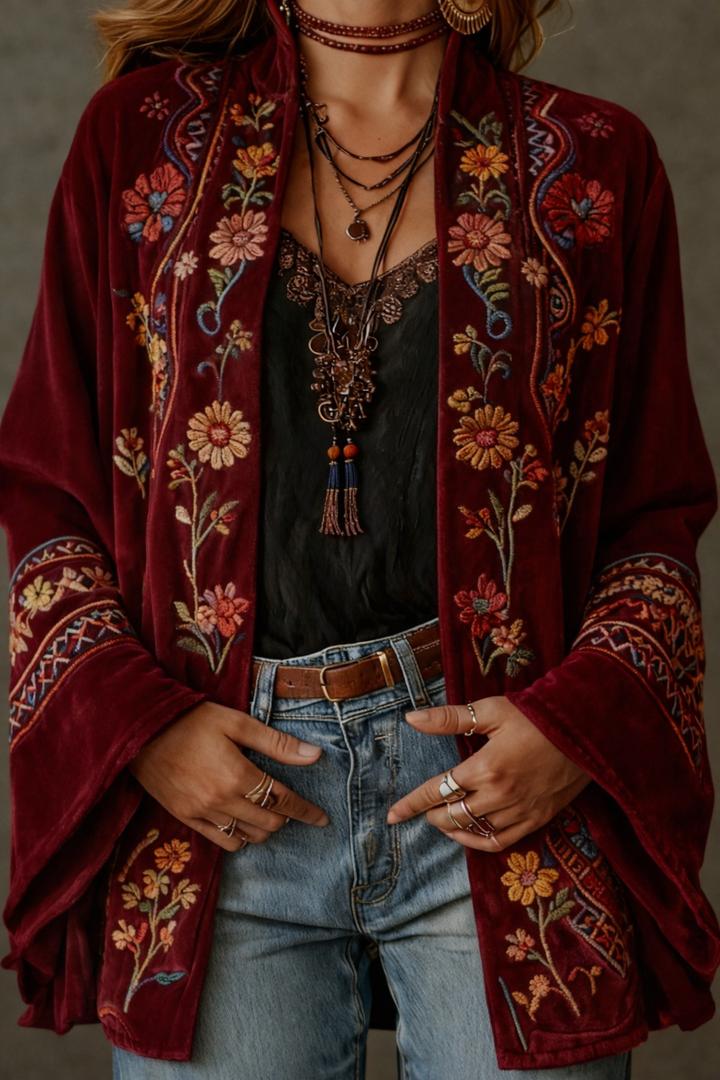 Noelle™ | Bohemian Kimono Jacket