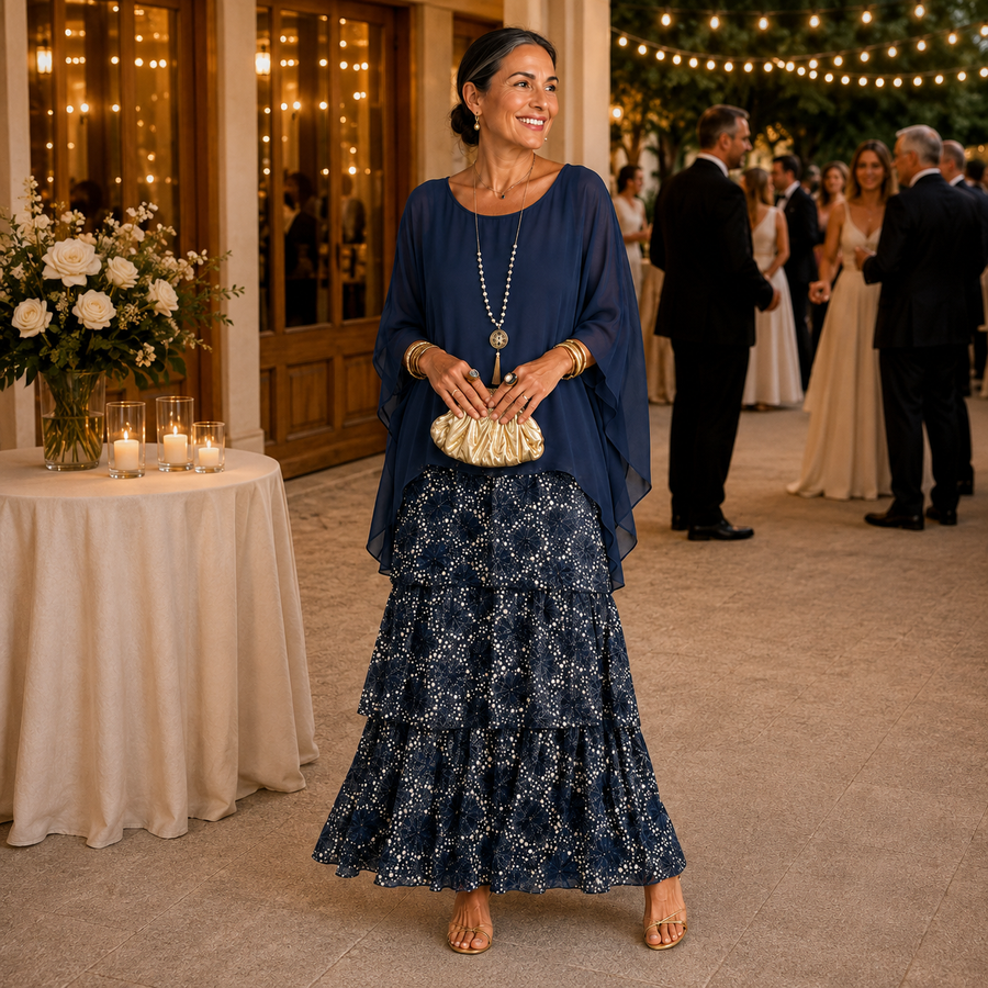 Lara™ | Elegant Flowing Maxi Dress