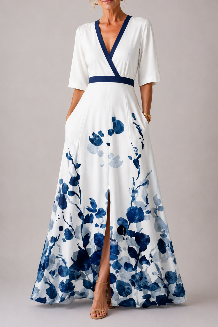 Ysa - Chic Dress with Floral Print