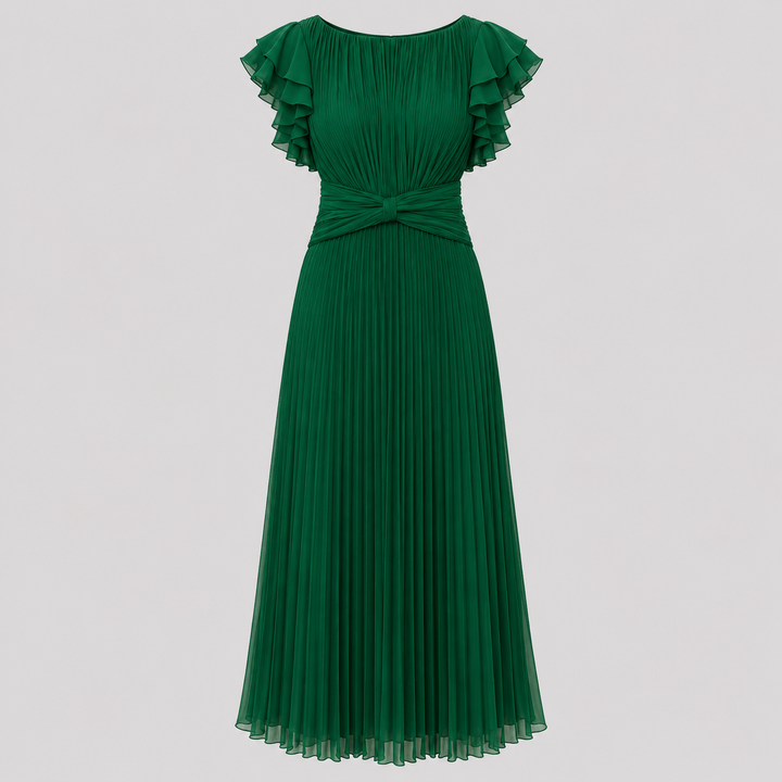 Lara | Classic Pleated Dress