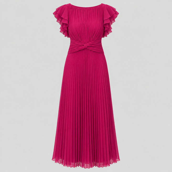 Lara | Classic Pleated Dress