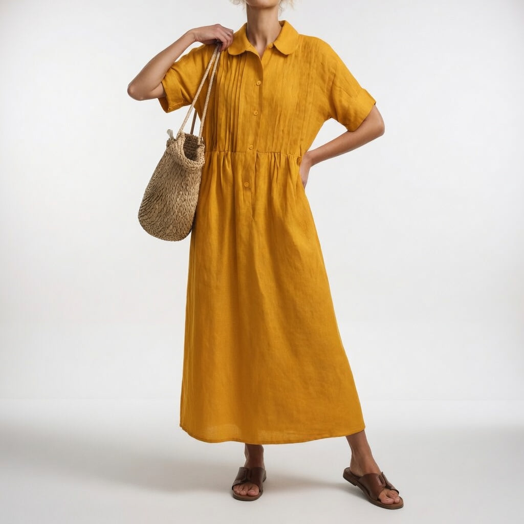 Lysandra | Effortless Summer Shirt Dress