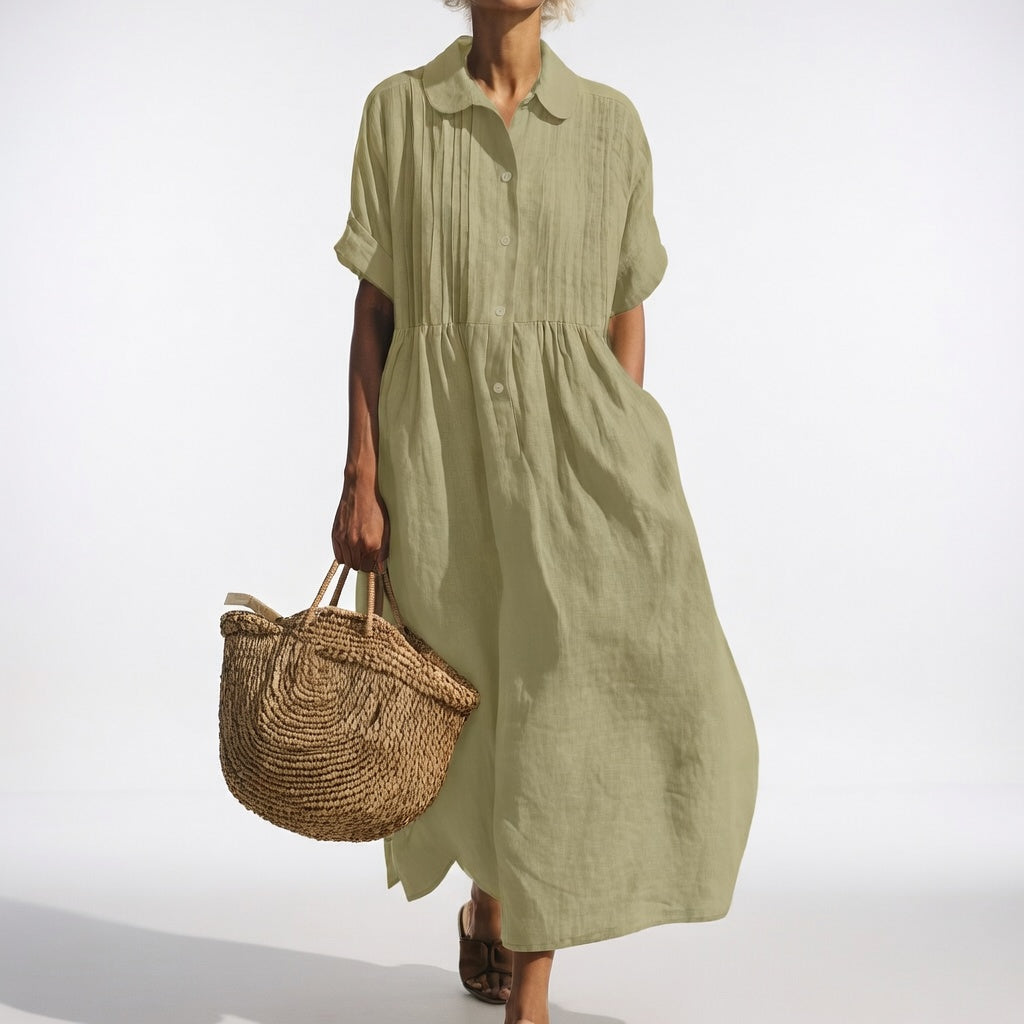 Lysandra | Effortless Summer Shirt Dress