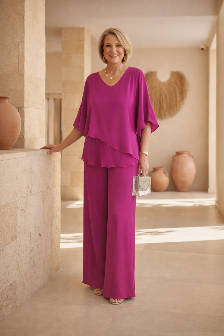 Zara™ | Effortless Wide-Leg Set