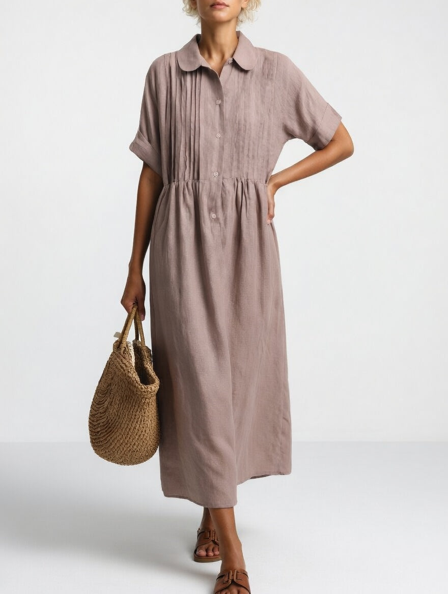 Lysandra | Effortless Summer Shirt Dress