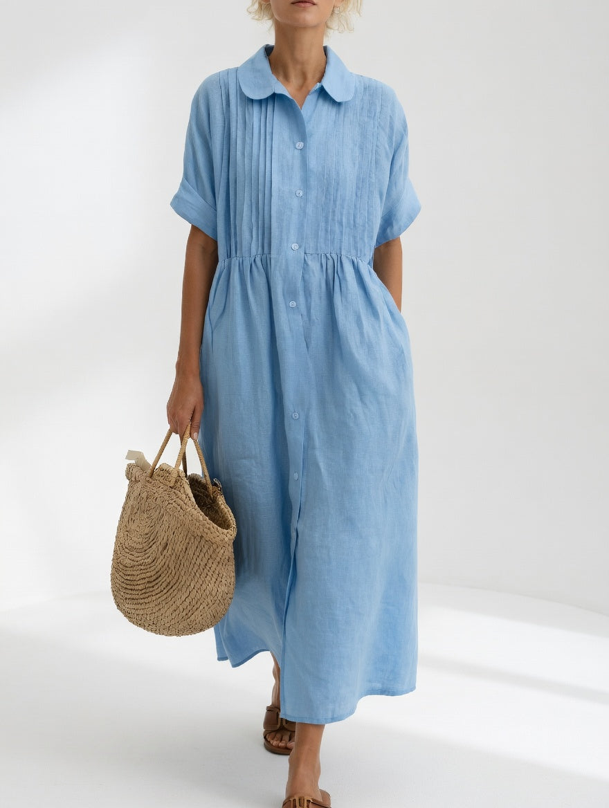 Lysandra | Effortless Summer Shirt Dress