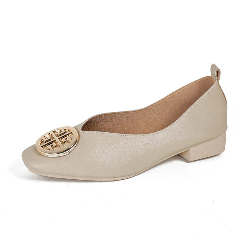 Orchard™ | Leather Square-Toe Flats
