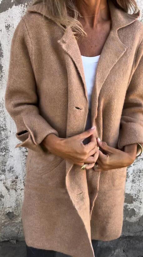 ROSAMUNDA | ELEGANT CARDIGAN COAT