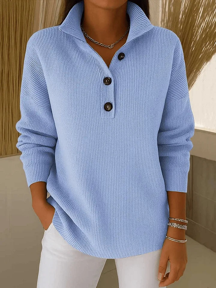 Remi – Polo V-Neck Sweater