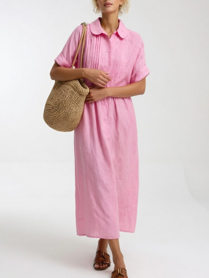 Lysandra | Effortless Summer Shirt Dress
