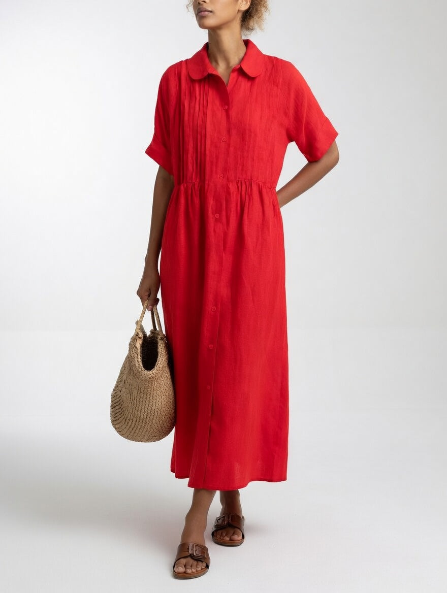 Lysandra | Effortless Summer Shirt Dress