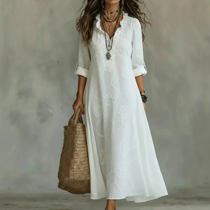 Sienna™ | Tummy-Flattering Floral Summer Dress