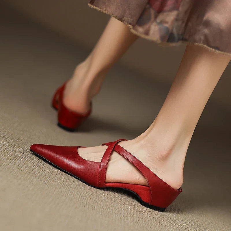 Soraya™ | Genuine Leather Mules
