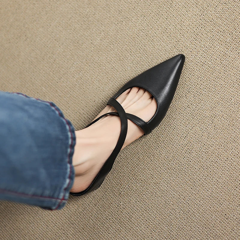 Soraya™ | Genuine Leather Mules