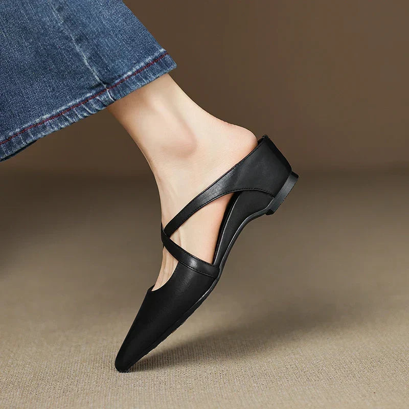 Soraya™ | Genuine Leather Mules