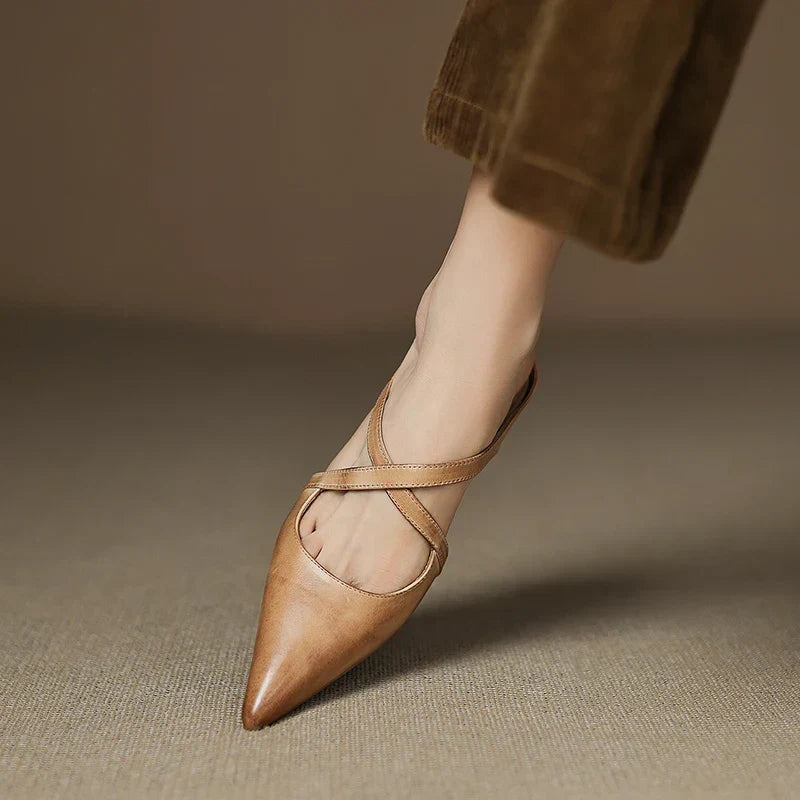 Soraya™ | Genuine Leather Mules