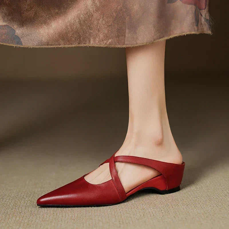 Soraya™ | Genuine Leather Mules