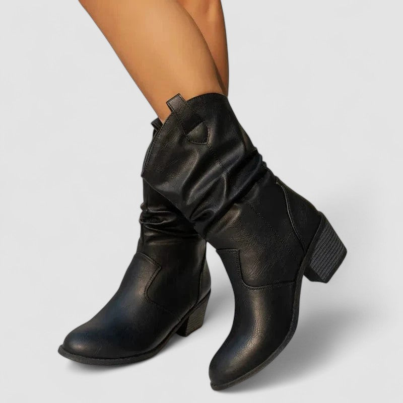 Vivian™ – Orthopedic Leather Boots