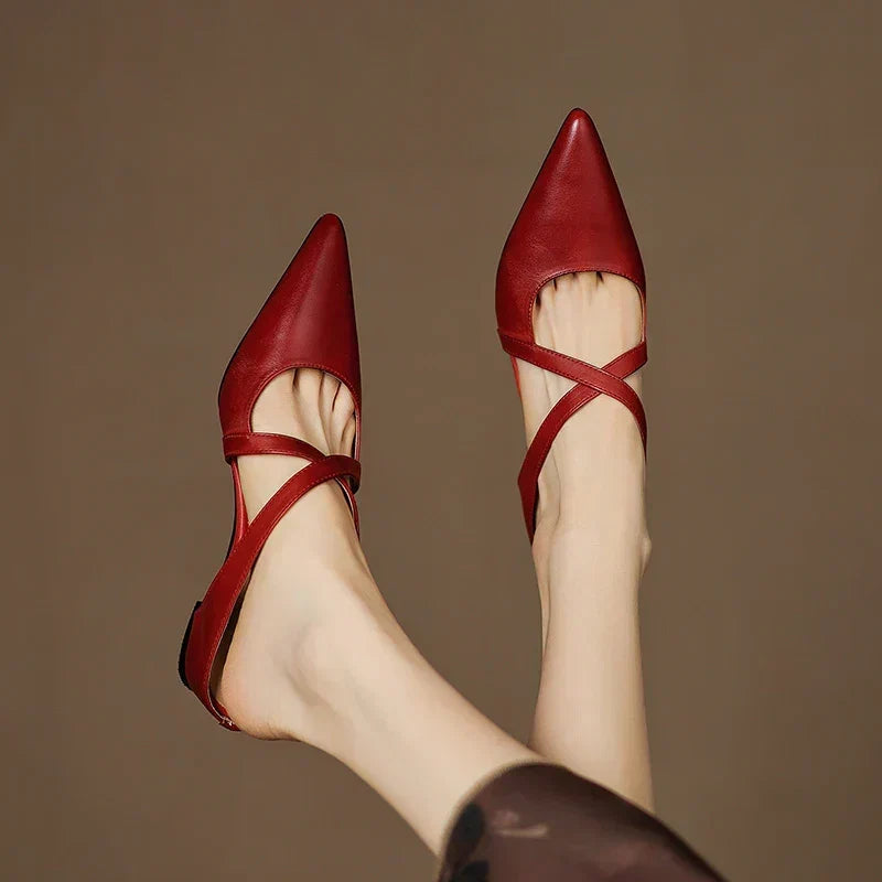 Soraya™ | Genuine Leather Mules