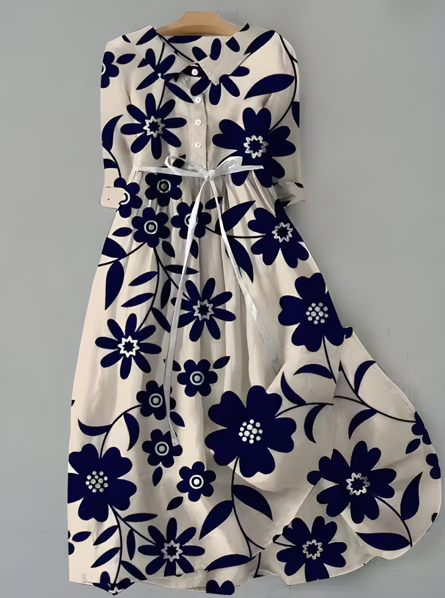 Coralie™ Elegant Floral Dress