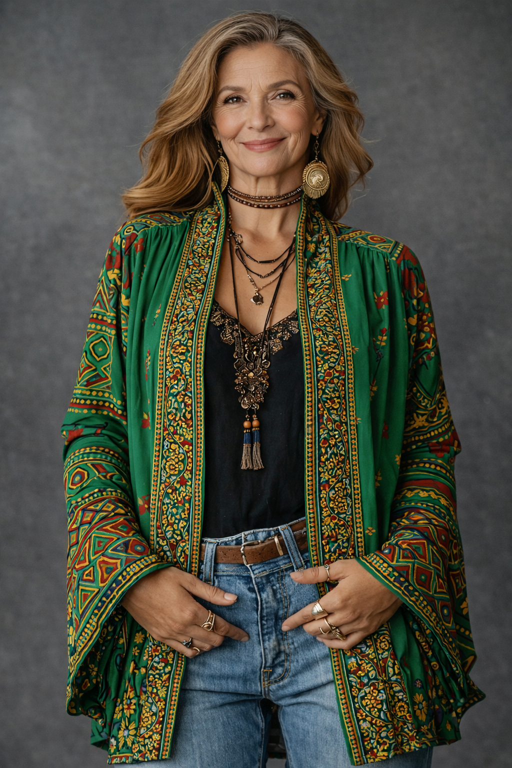 Noelle™ | Bohemian Kimono Jacket