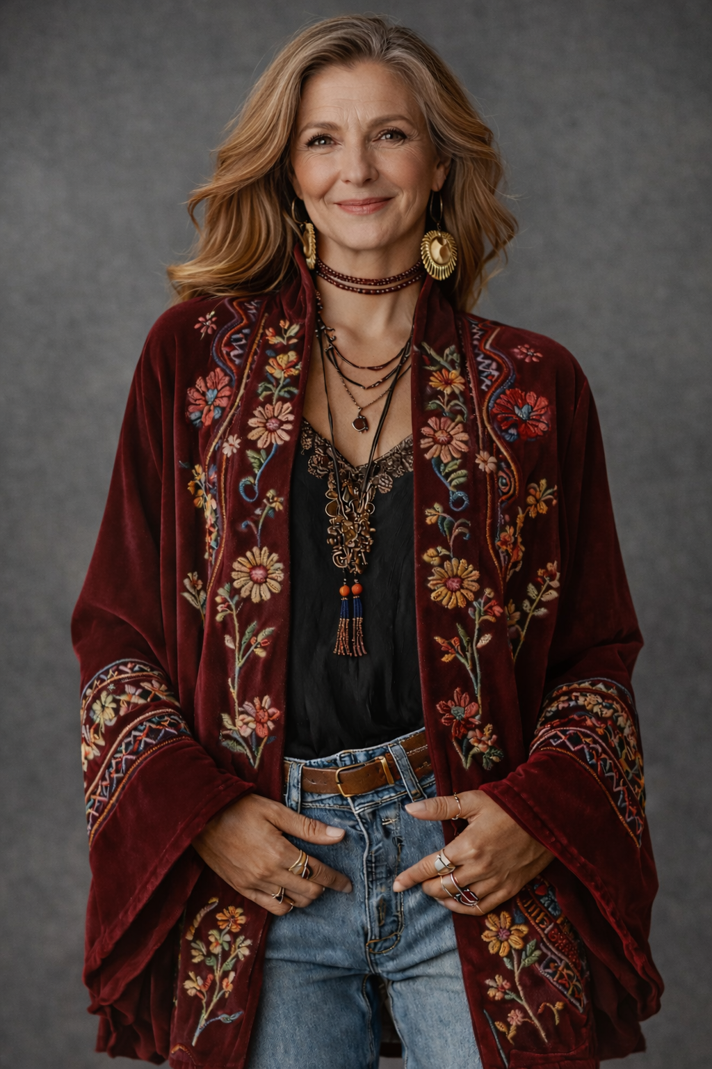 Noelle™ | Bohemian Kimono Jacket