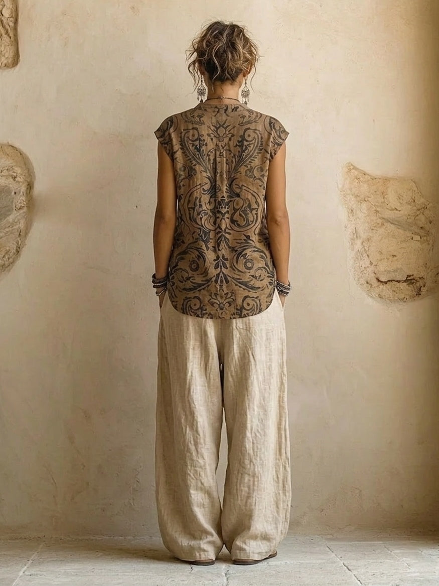 Wanderlight 3-Piece Linen Set