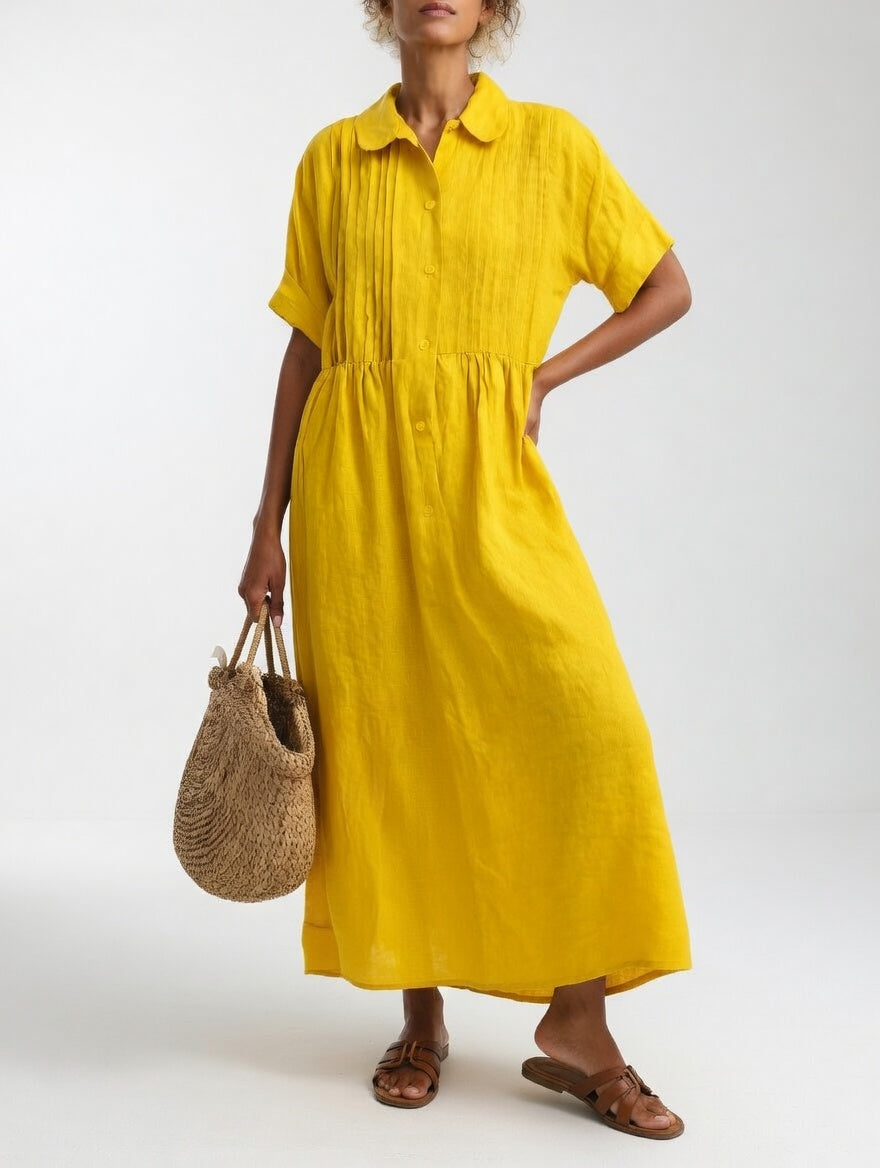 Lysandra | Effortless Summer Shirt Dress