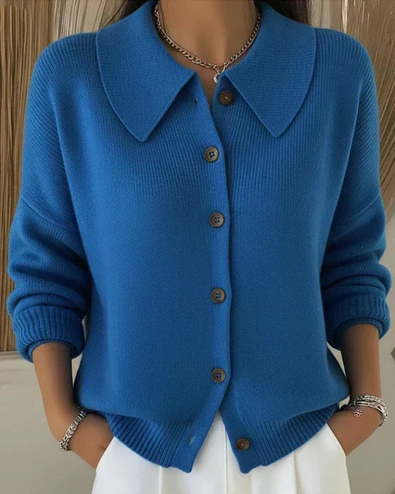 Vespera™ | Button Collar Cardigan