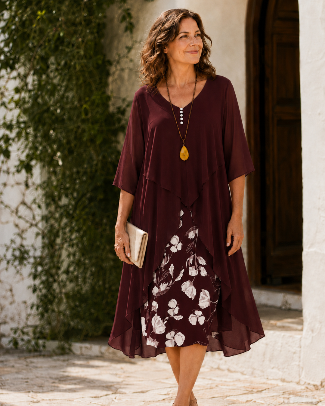 Odette | Layered Maxi Dress